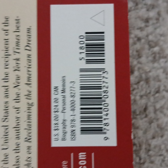 NWT PAPERBACK BOOK DREAMS FROM MY FATHER- BARACK OBAMA - Picture 3 of 3